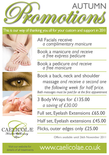 November Promotions