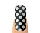 024.Polka Dots- Black and White